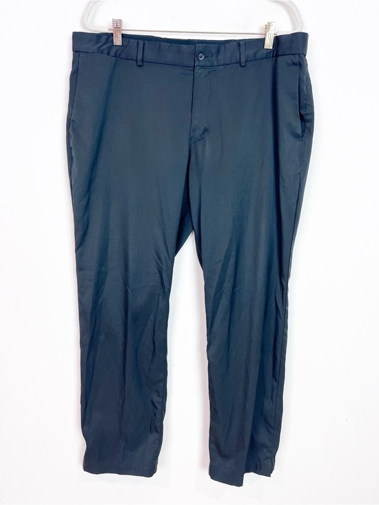 Nike Other - NIKE GOLF BLACK FLAT FRONT STRAIGHT LEG PANTS MENS STANDARD FIT SZ 38x30